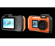 ASAKY PHOTO CAMERA DIGITALE D70 SPORT IMPERMEABILE 7MT ORANGE