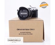 OM System OM-3 Silver 922 Scatti + ED 12-45mm f/4 PRO Usato 