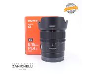 Sony E 15mm f/1.4 G Usato 