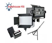 Pronto Kit Illuminazione Godox LED 500C + Stativo + Batt da trasporto esterno + Caricabatterie
