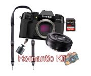 Fujifilm X-T50 + XF 27mm F2.8 + PGY tech Smart Shoulder Strap + Sandisk 128GB SD V30 4K