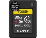 Sony CFexpress  80 GB Type A Tough G Lettura 800 MB/s, Scrittura 700 MB/s