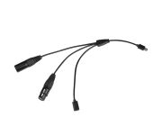 Nanlite CB-DMX-USBC-1/3 cavo splitter o combinatori Splitter per cavo Nero