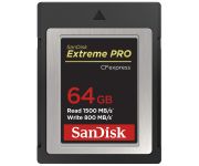 SanDisk Scheda Extreme PRO CFexpress Tipo B, 64 GB, fino a 1.500 MB/sec RAW 4K