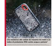 SanDisk 2TB Extreme SSD portatile, Unità a stato solido NVMe esterna, fino a 1050 MB/s, USB-C, USB 3.2