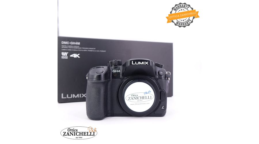 Panasonic Lumix GH4 Body 3600 Scatti Usato 