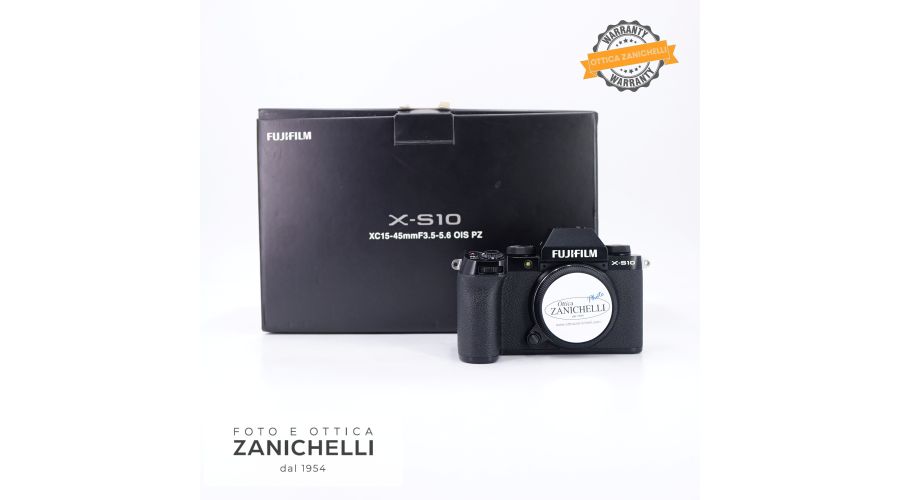 Fujifilm X-S10 Body Black 4528 Scatti Usato 