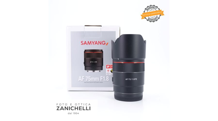 Samyang AF 75mm f/1.8 FE 