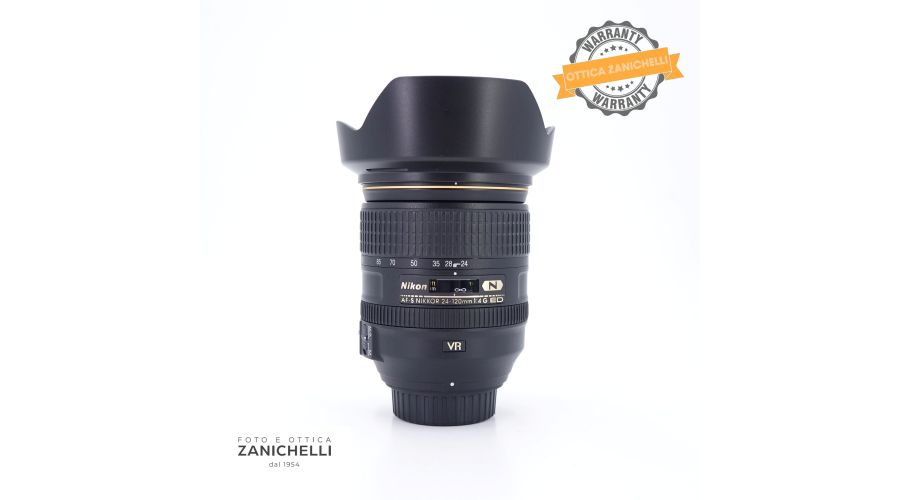 Nikon AF-S 24-120mm f/4 G ED VR Usato 
