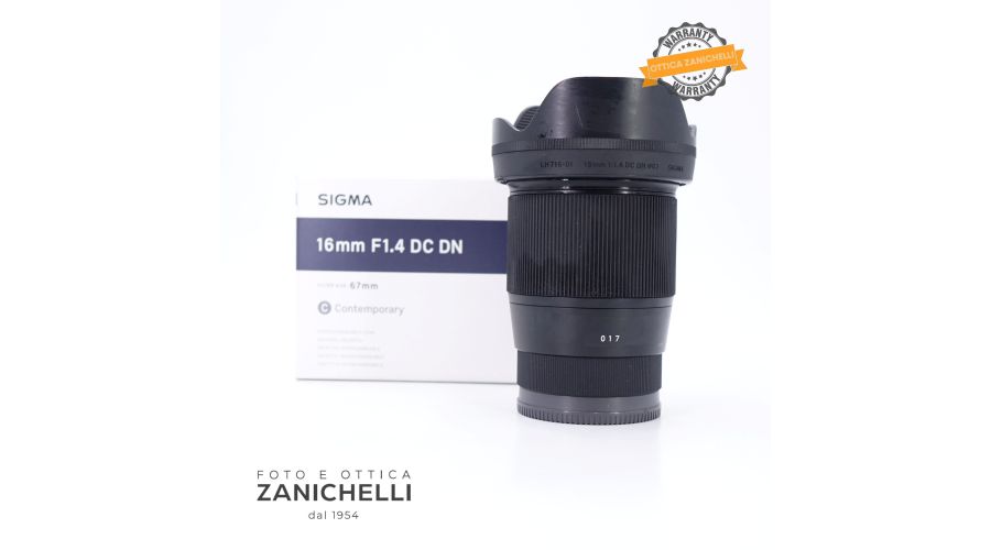 Sigma 16mm f/1.4 DC DN C 