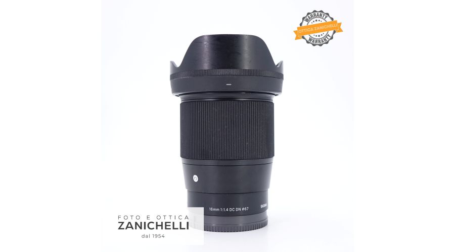 Sigma 16mm f/1.4 DC DN C - foto 2