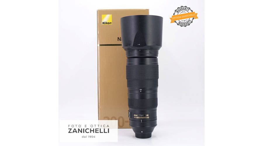 Nikkor AF-S 200-500mm f/5.6 E ED VR Usato 