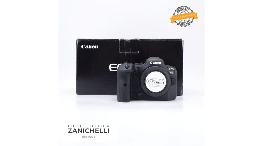 Canon EOS R6 Body 3000 Scatti Usato 