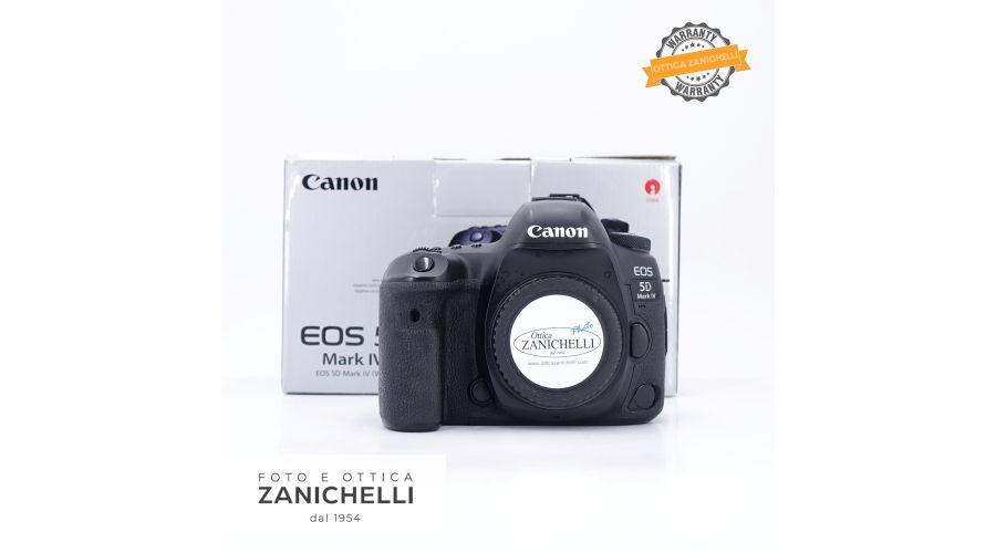 Canon EOS 5D Mark IV Body 53000 Scatti Usato 