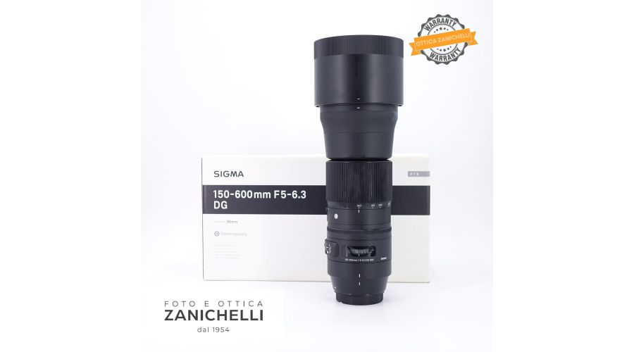 Sigma 150-600mm f/5-6.3 DG Contemporary 