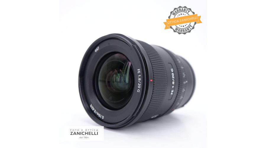 Sony FE 20mm f/1.8 G Usato - foto 2