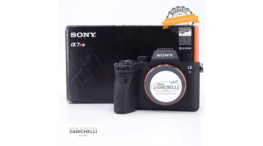 Sony A7R IV A body 6410 Scatti Usato 