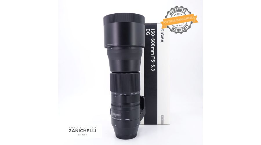 Sigma 150-600mm f/5-6.3 DG Contemporary 