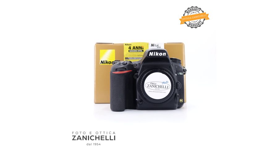Nikon D750 Body 2394 Scatti Nital Usato 