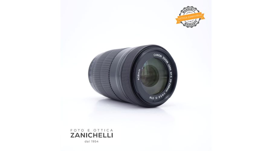 Canon EF-S 55-250mm f/4-5.6 IS STM Usato - foto 3