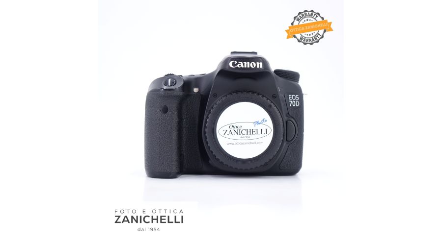 Canon EOS 70D Body 20304 Scatti Usato 