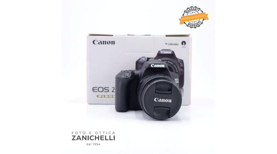 Canon EOS 250D 1000 Scatti + 18-55mm III Usato 