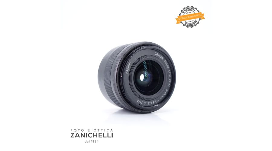 Canon EF-M 15-45mm f/3.5-6.3 IS STM Usato - foto 3