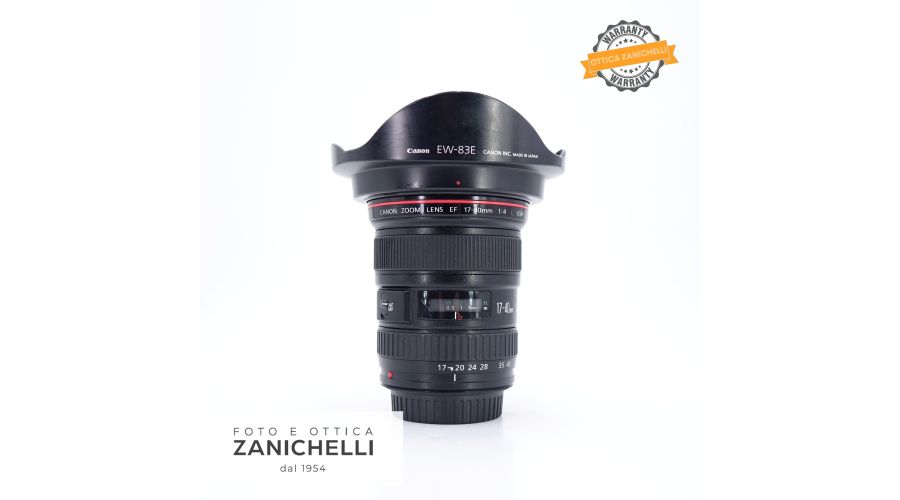 Canon EF 17-40mm f/4 L USM Usato 