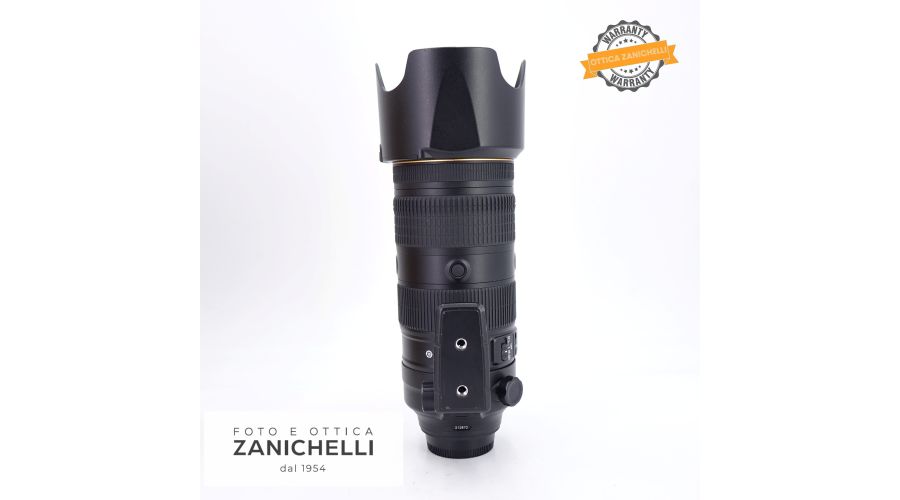Nikon AF-S 70-200mm f/2.8 E FL ED VR Nital Usato - foto 2