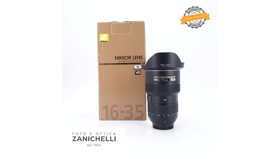 Nikon AF-S 16-35mm f/4 G ED VR Usato 