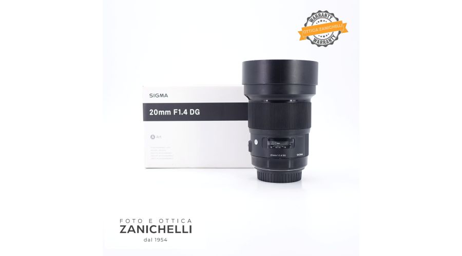 Sigma 20mm f/1.4 DG ART 