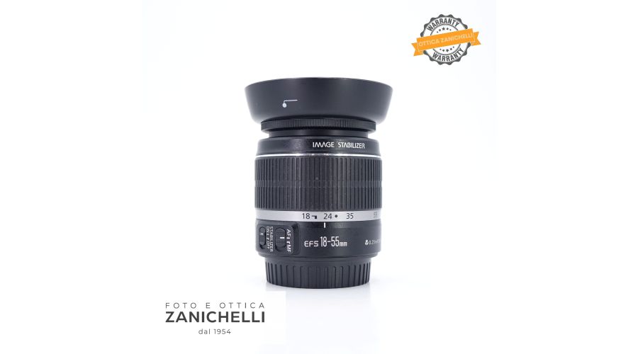 Canon EF-S 18-55mm f/3.5-5.6 IS Usato 