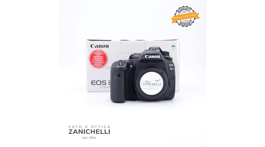 Canon EOS 80D Body 20259 Scatti Usato 