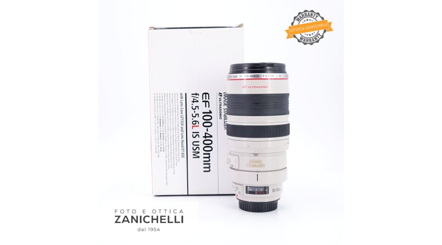 Canon EF 100-400mm F/4.5-5.6 L IS Usato 