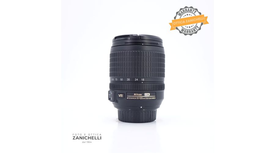 Nikon AF-S 18-105mm f/3.5-5.6 G ED VR Usato 