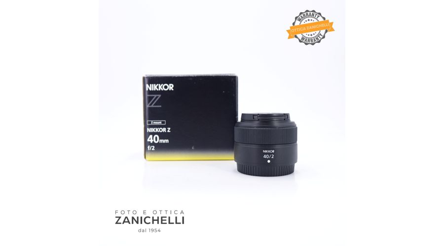 Nikon Nikkor Z 40mm f/2 Usato 