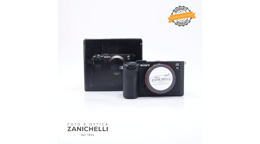 Sony A7C II Body Black 3000 Scatti Usato 