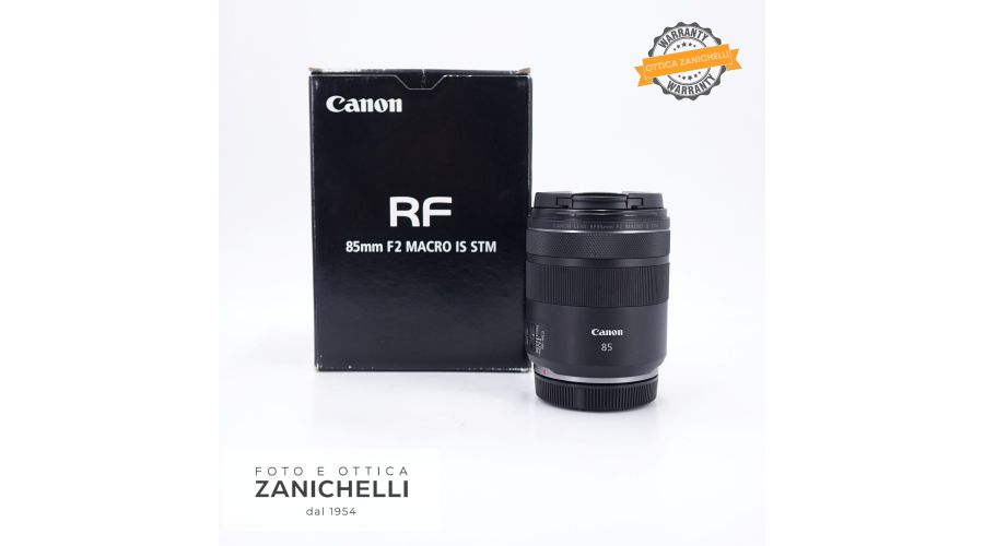 Canon RF 85mm F/2 MACRO IS STM Usato 