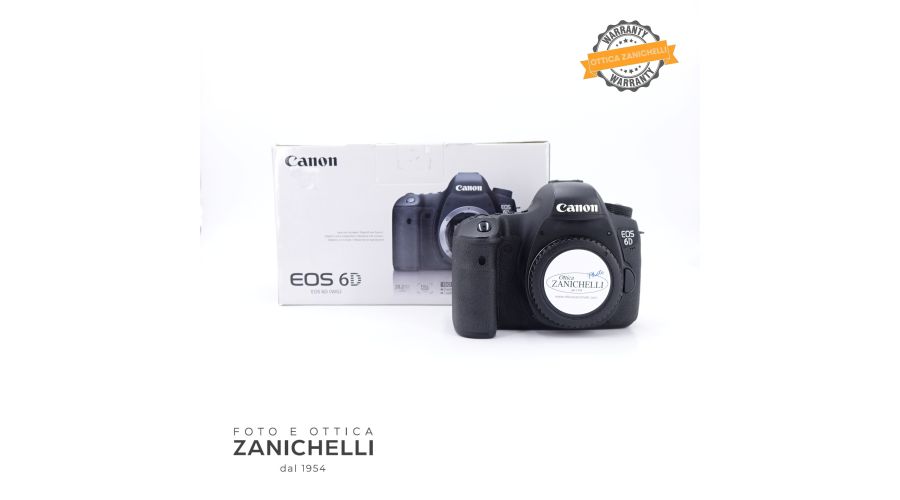Canon EOS 6D Body 66657 Scatti Usato 