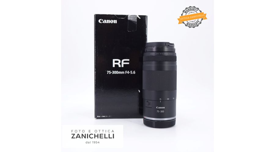 Canon RF 75-300mm F/4-5.6 Usato 