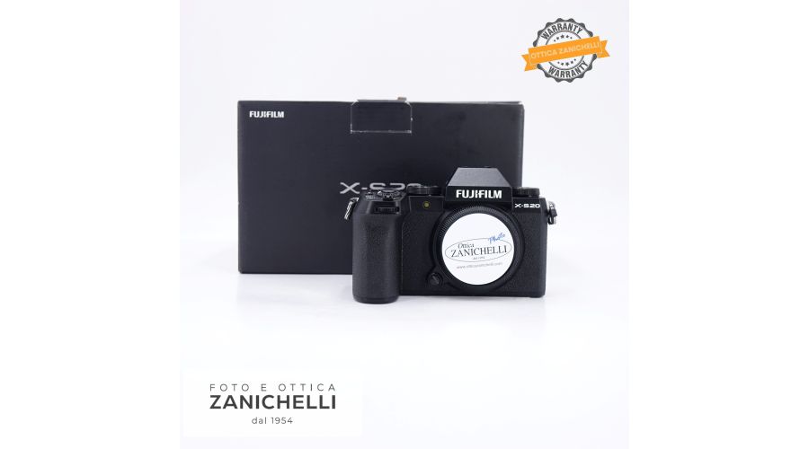 Fujifilm X-S20 Body Black 1570 Scatti Usato 