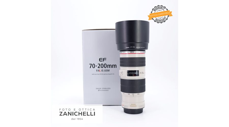 Canon EF 70-200mm f/4 L IS USM Usato 