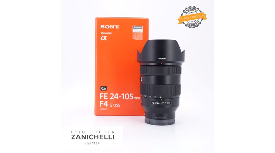 Sony FE 24-105mm f/4 G OSS Usato 