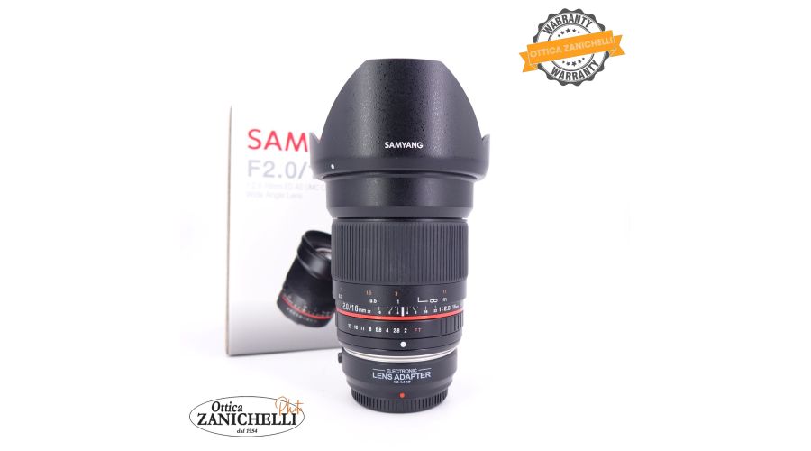 Samyang 16mm f/2 ED AS UMC CS 