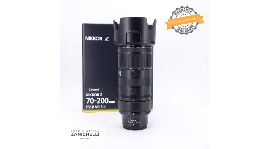 Nikon Nikkor Z 70-200mm f/2.8 VR S II Usato 