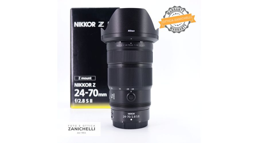 Nikon Nikkor Z 24-70mm f/2.8 S II NITAL Usato 