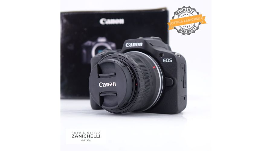 Canon EOS R100 + 18-45mm 3000 Scatti Usato 