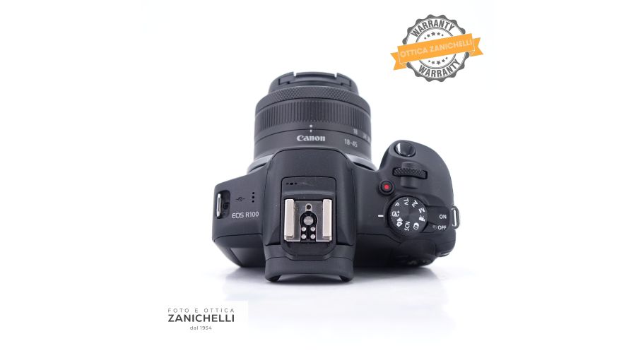 Canon EOS R100 + 18-45mm 3000 Scatti Usato - foto 5