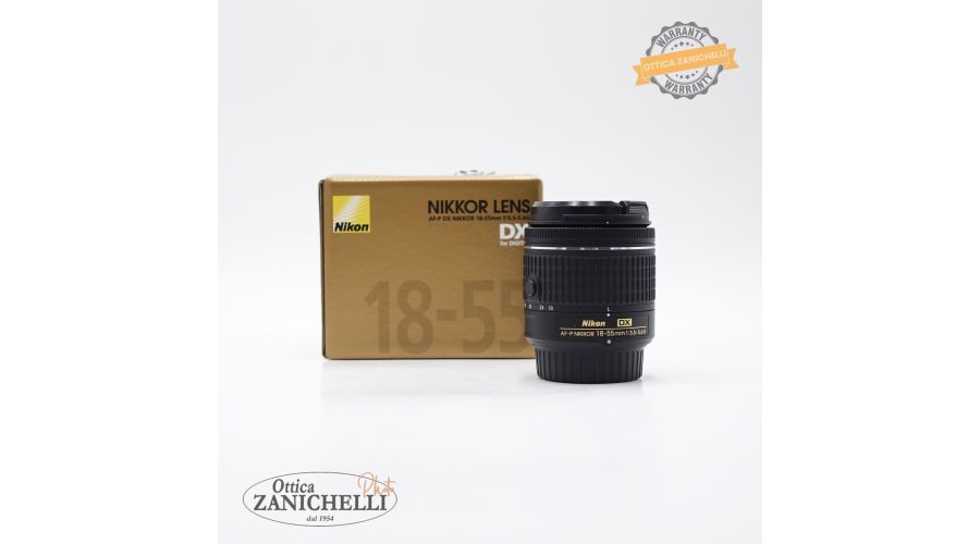 Nikon AF-P 18-55mm f/3.5-5.6 G DX VR Usato 