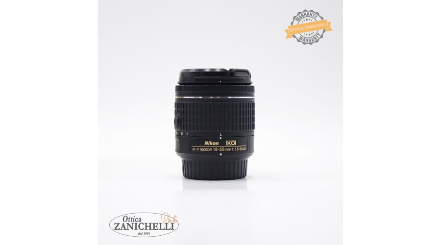 Nikon AF-P 18-55mm f/3.5-5.6 G DX VR Usato 